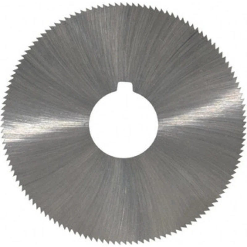 Made in USA 2-1/4 x 0.028, 5/8 Arbor, 132-Tooth High Speed Steel Slitting & Slotting Saw Uncoated, RH Cut, Straight T...